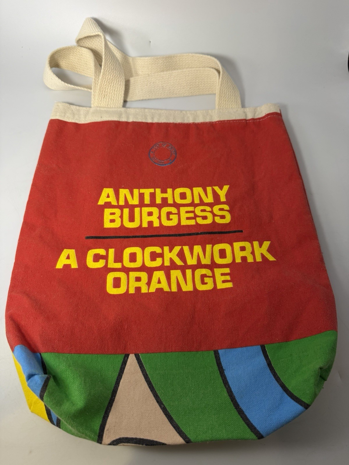 Out Of Print A Clockwork Orange Anthony Burgess Canvas Tote Bag