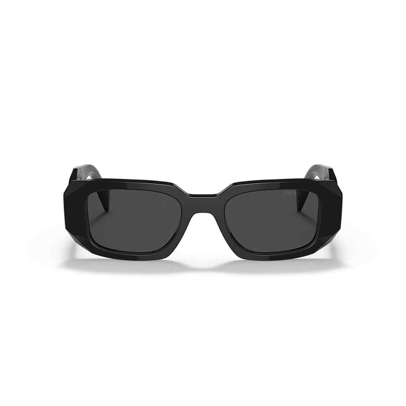 PRADA PR 17WS 1AB5SO Black Dark Grey Lens UNISEX Sunglasses AUTHENTIC NEW