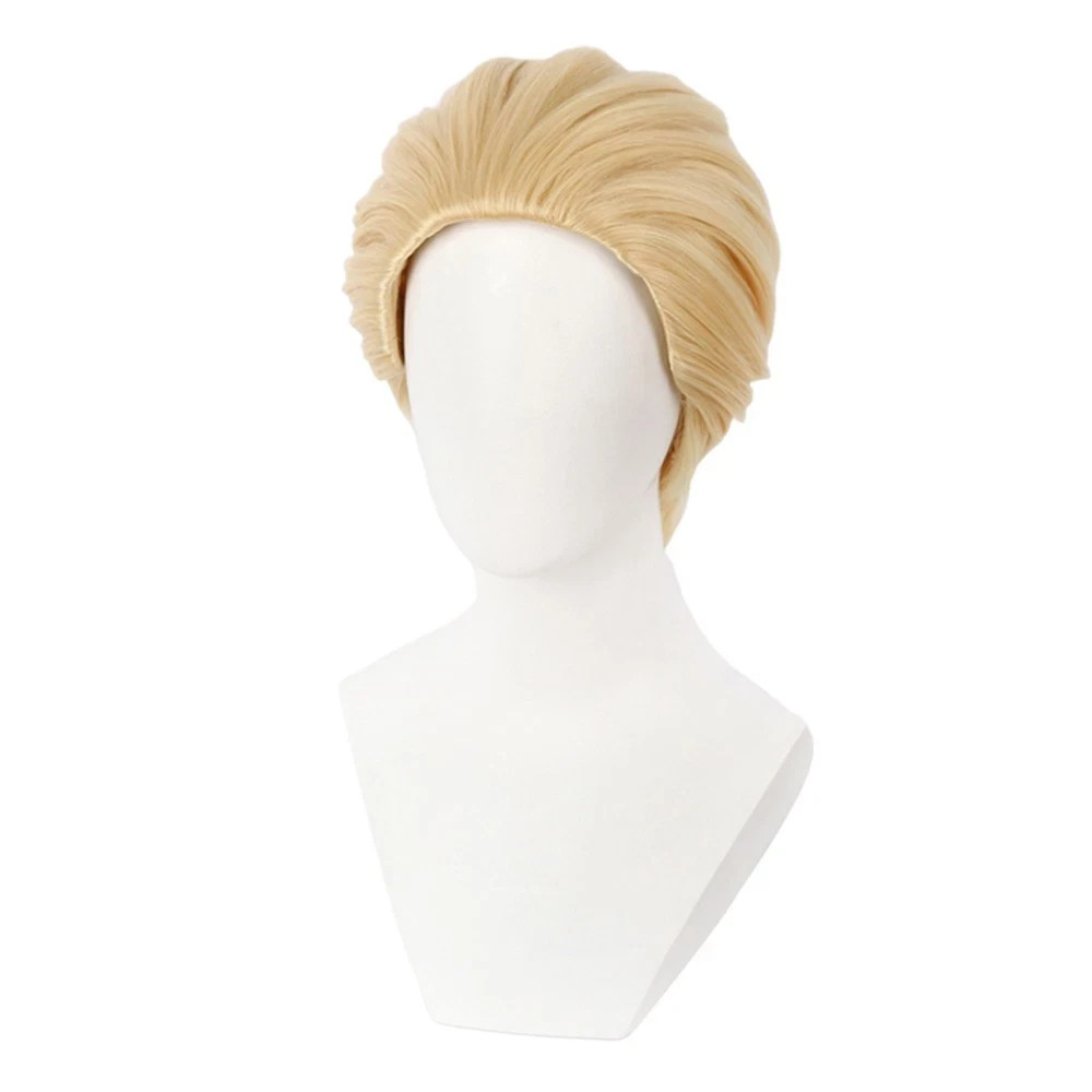 Synthetic Wig Anime Kinji Hakari Cosplay Wig Halloween Props Heat Resistant Hair