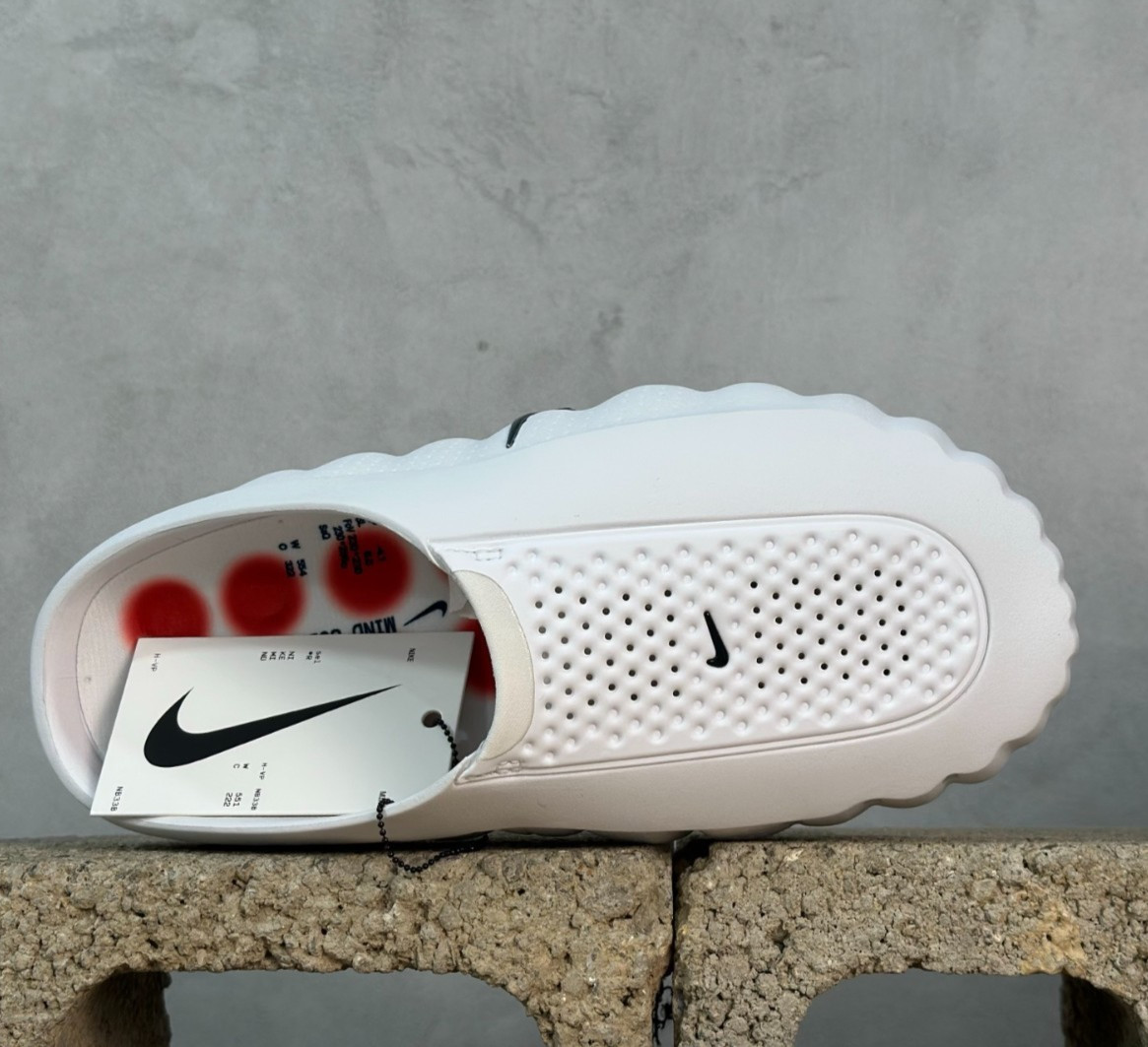 Nike Mind 001 Slides White Speed Red – All Sizes With Box