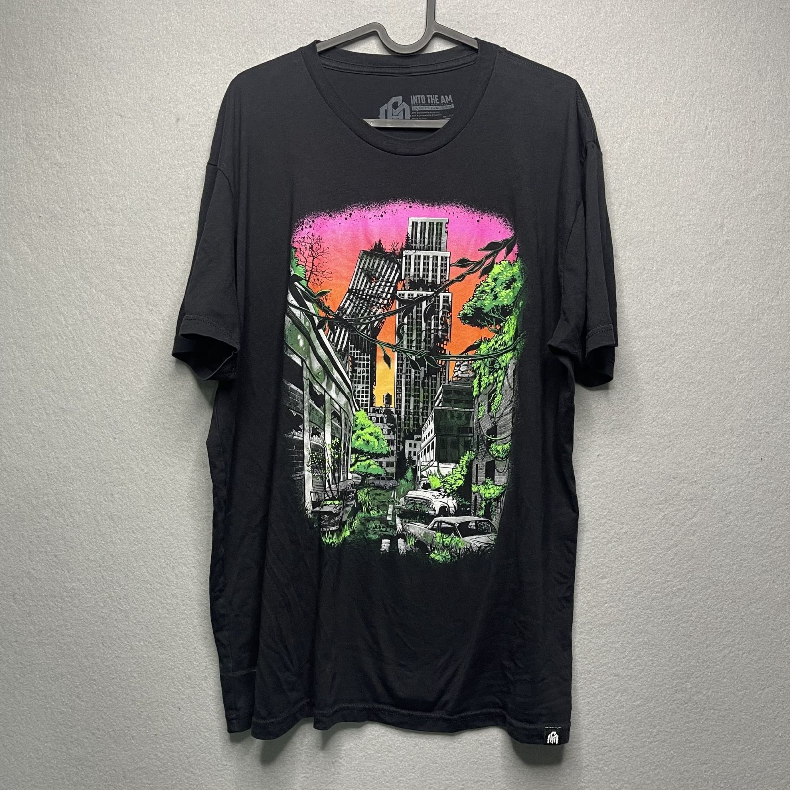 Into The Am The Massacre Wasteland Graphic T-Shirt Black XL