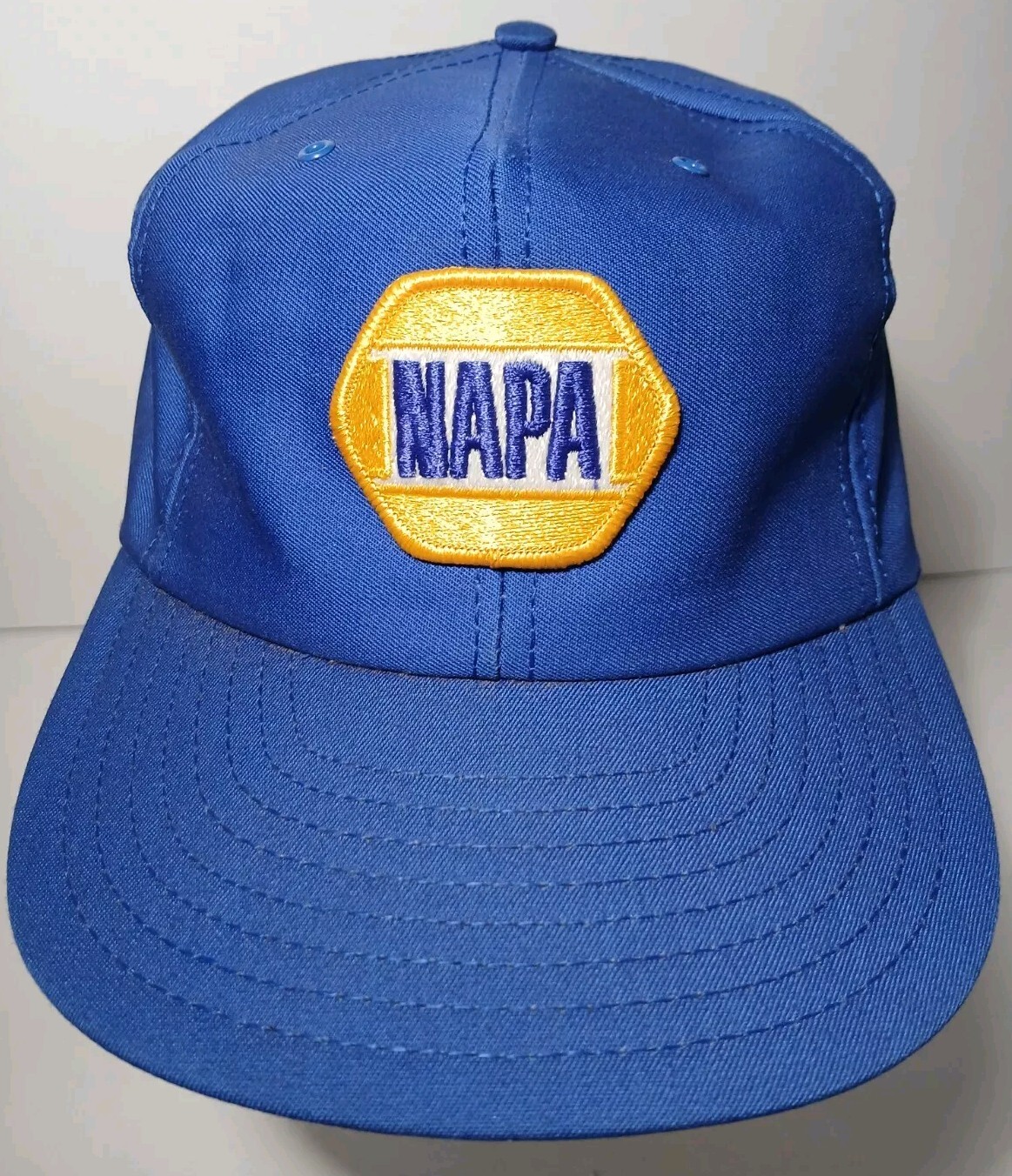 1970s 1980s VINTAGE NAPA PATCH SNAPBACK TRUCKER HAT CAP Louisville Mfg Co USA