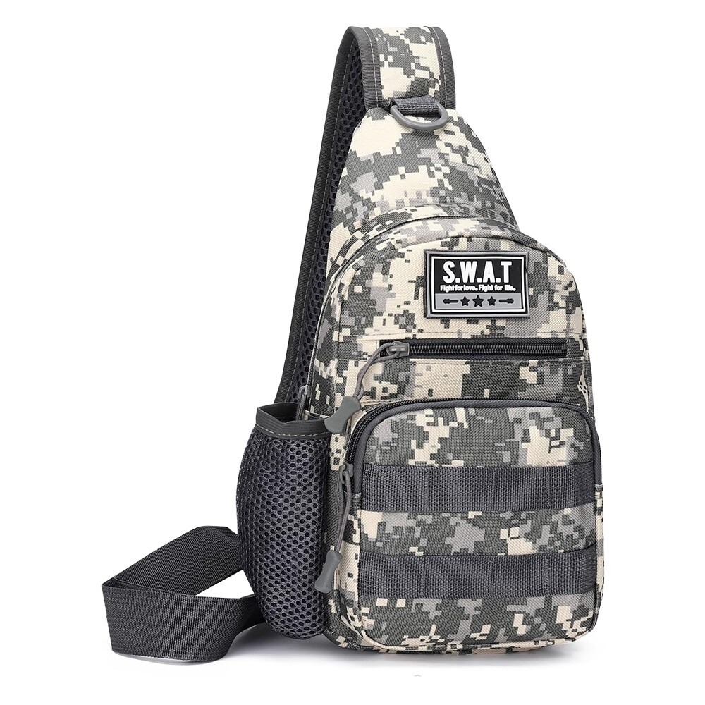 Outdoor Tactical Sling Bag Military Molle Crossbody Pack Chest Shoulder Backpack