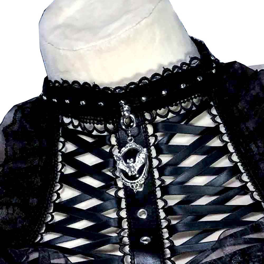 Goth Tops Y2K Grunge Gothic Tank Kawaii Emo Clothing Ladies Punk Rock Clothes