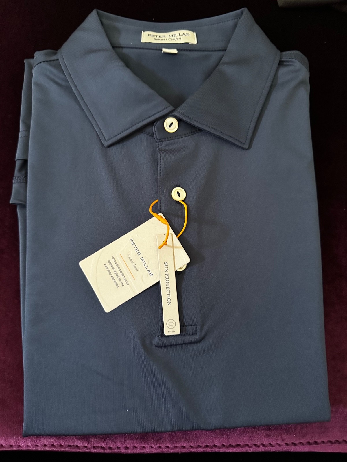 NEW Peter Millar Summer Comfort Golf Polo Shirt