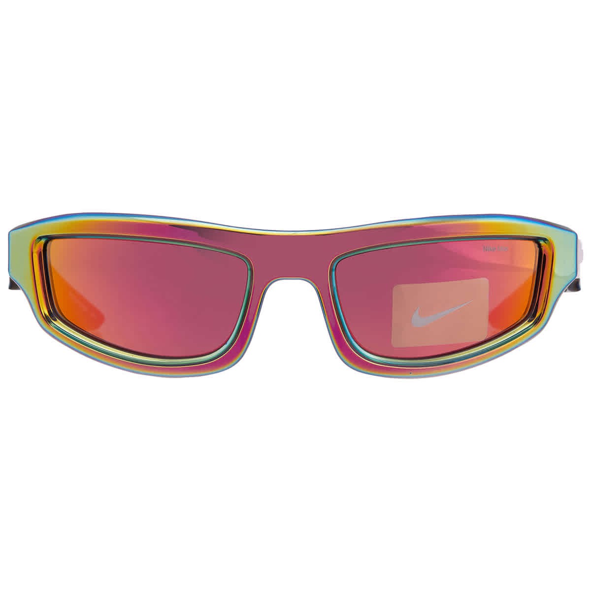 Nike Orange Multilayer Wrap Men’s Sunglasses NIKE LUCENT FLASH EV24050 891 56