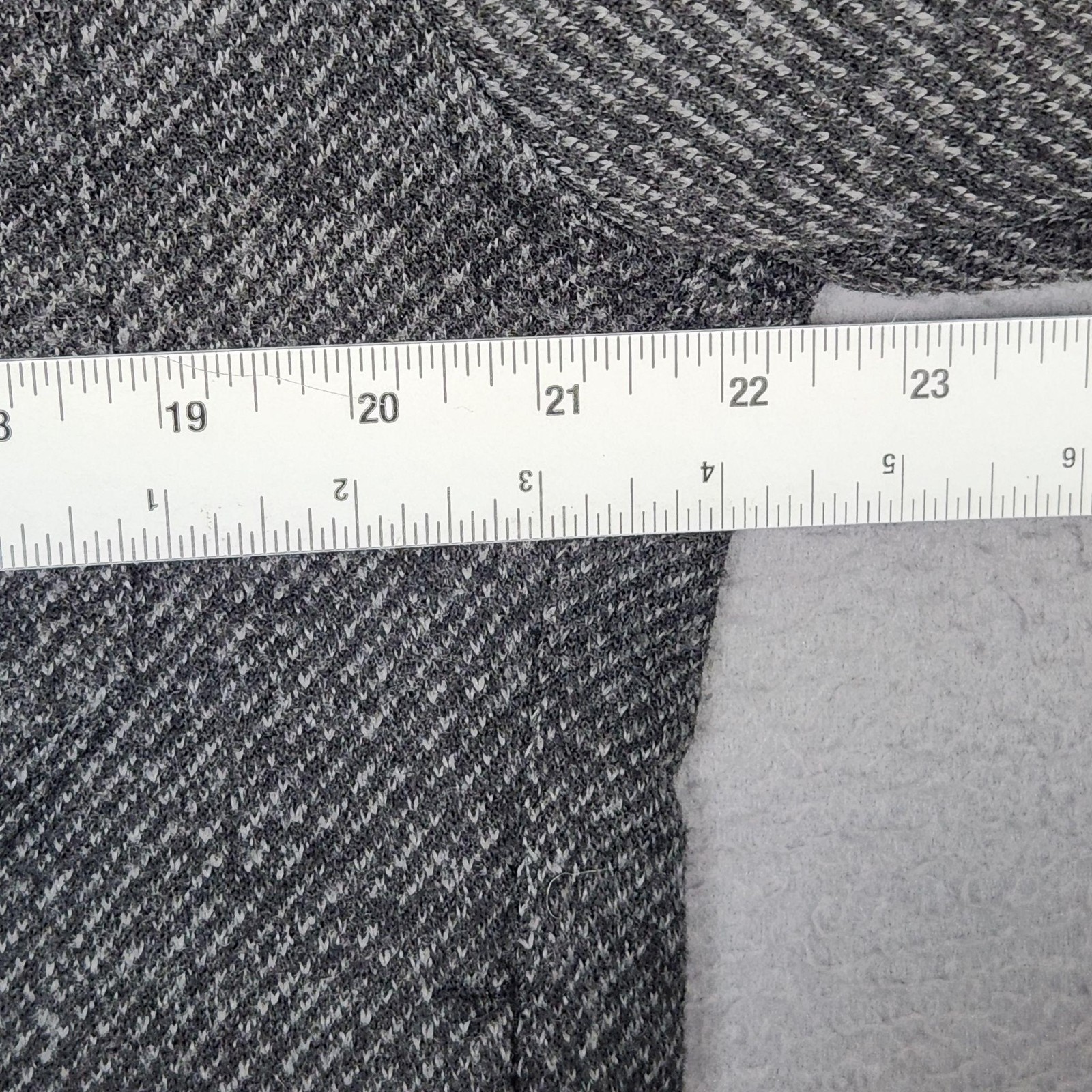 Banana Republic Shirt Jacket Mens Small Gray Herringbone Button Front Lined