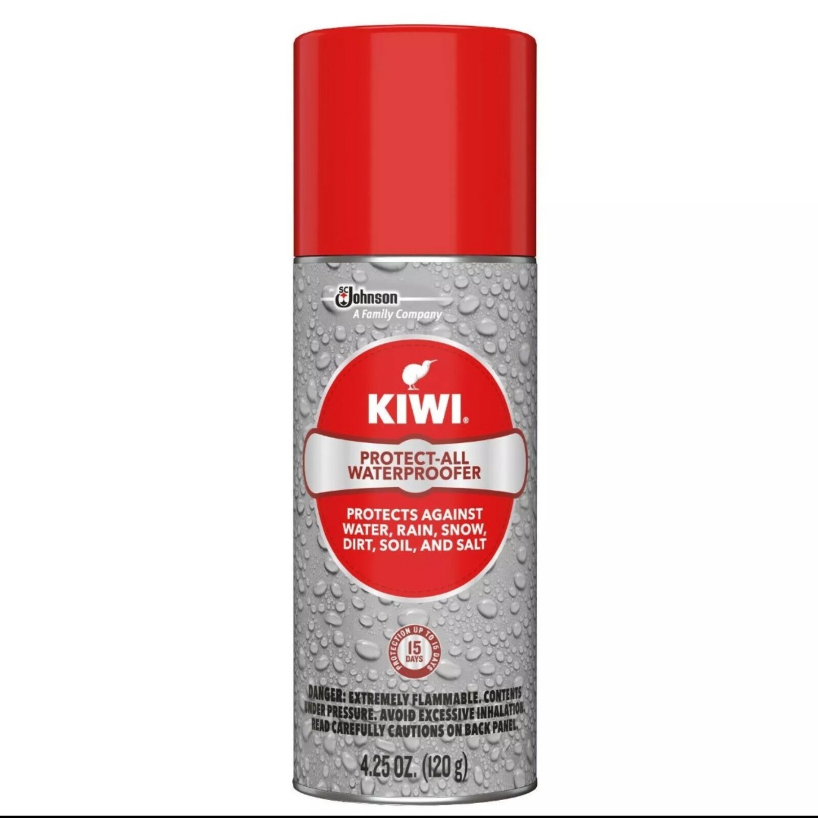 Kiwi Protect-All 4.25oz Spray 7 Pk Waterproofer Shoes Fabric All Weather Shield