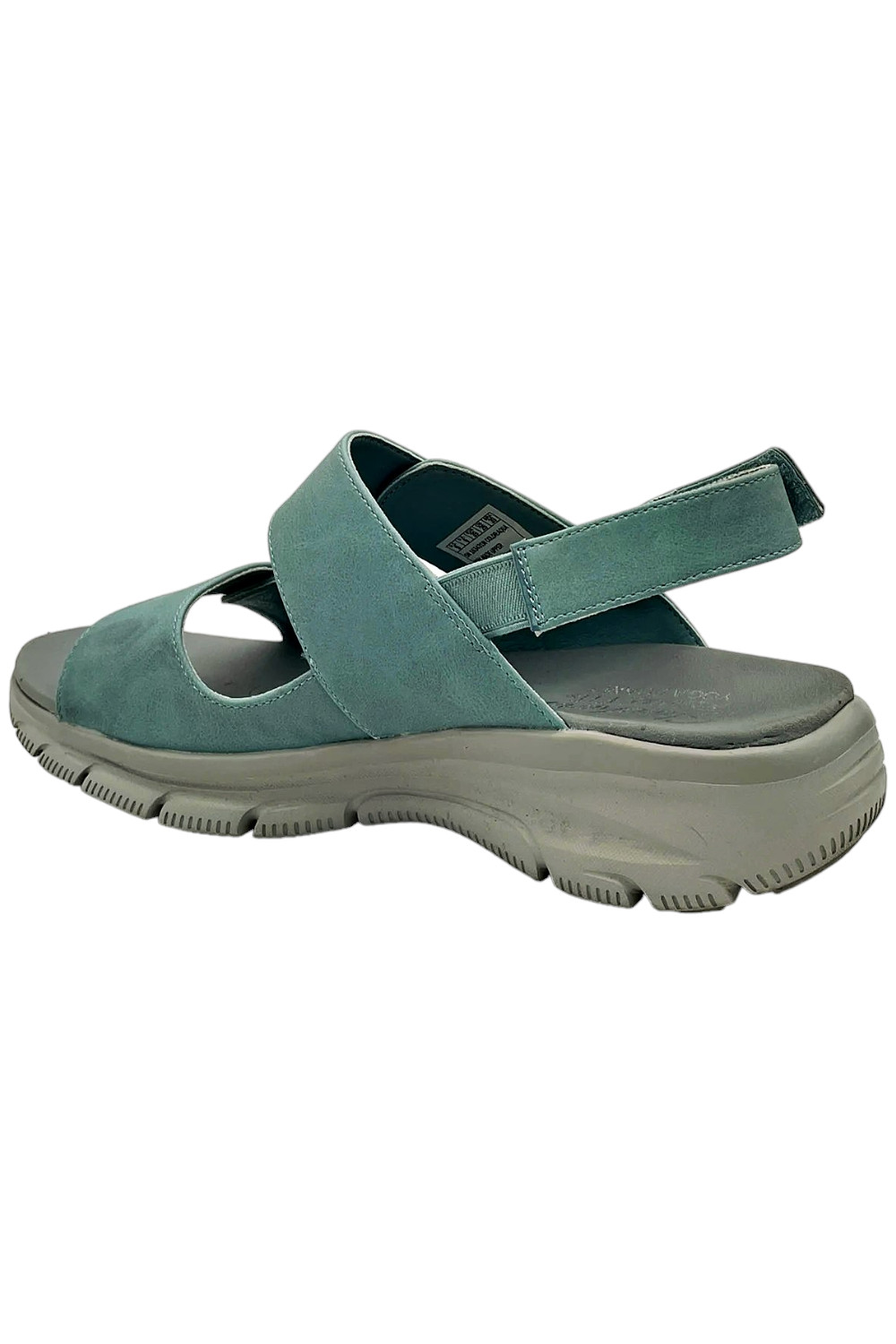 Skechers Easy Going Adjustable Vegan Sandals Certified Charm Aqua