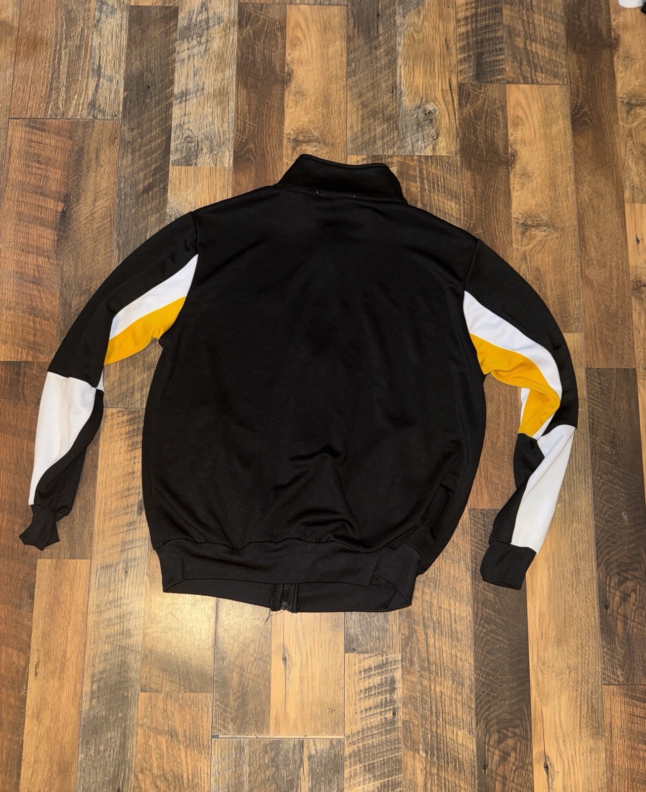 Lacoste Men’s Full-Zip Track suit Colorblock Black/White/Yellow S