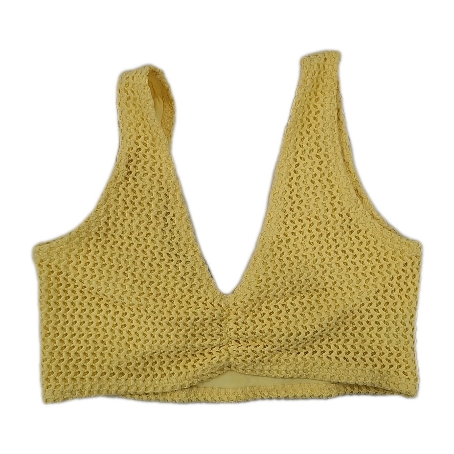 Montce Small Crochet Bikini Set Kim Variation Top & High Rise Coverage Bottom