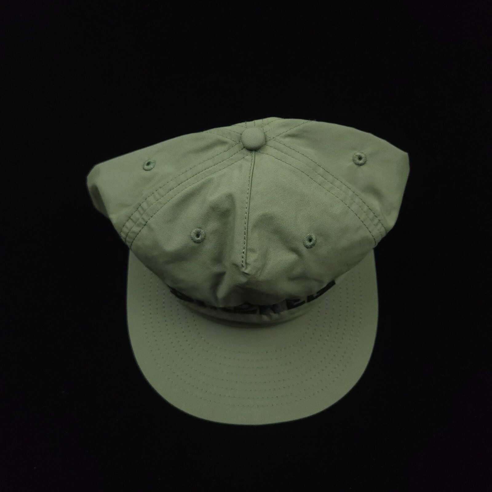 BIRDWELL BEACH BRITCHES HAT -ARMY GREEN NYLON -SURF CAP ADJUSTABLE -MADE USA NEW