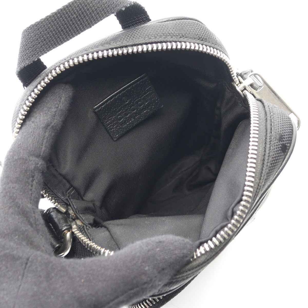 Guccigucci Shoulder Bag Pochette Black One Size Used