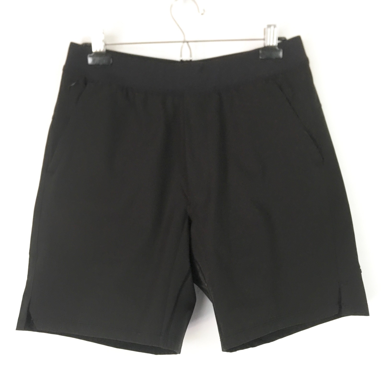 Public Rec Flex Short Mens 32 Lined Black Active Yoga Stretch 7″