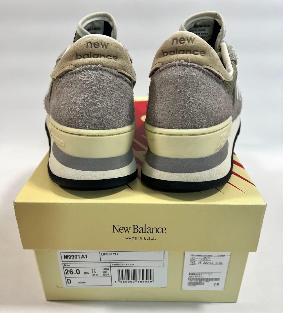 Men 8.0US New Balance/M990Ta1/Gray