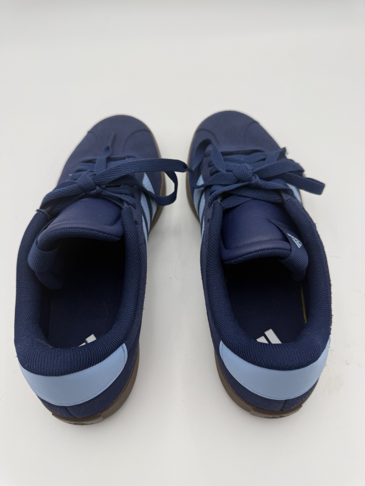 adidas Women’s Blue Low Top Lace-Up Athletic Sneakers, Solid, Rubber Outsole