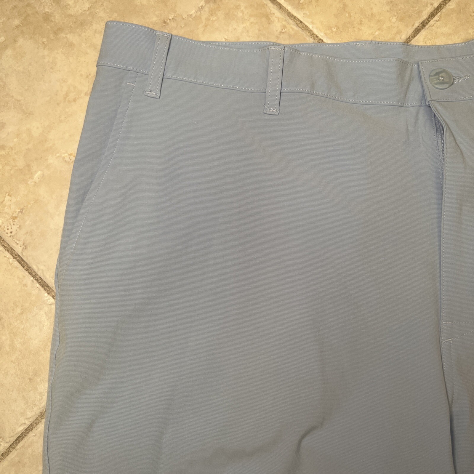 Callaway Stretch Shorts Flex Fabric Opti-Dri Mens 44B Chambray Blue Heather NWT