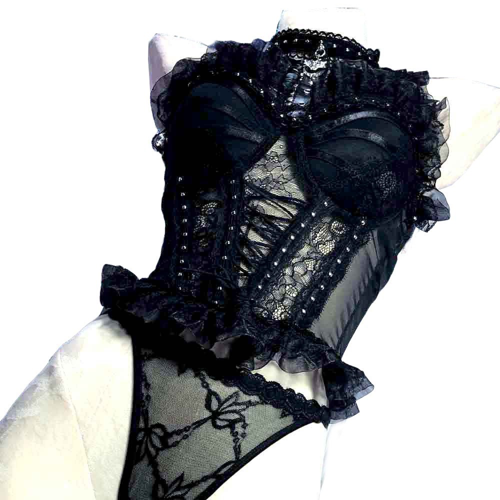 Goth Tops Y2K Grunge Gothic Tank Kawaii Emo Clothing Ladies Punk Rock Clothes