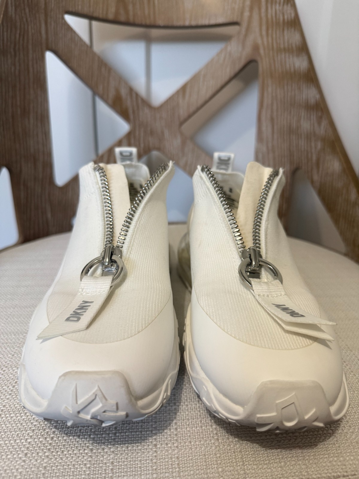 Brand New DKNY White sneakers