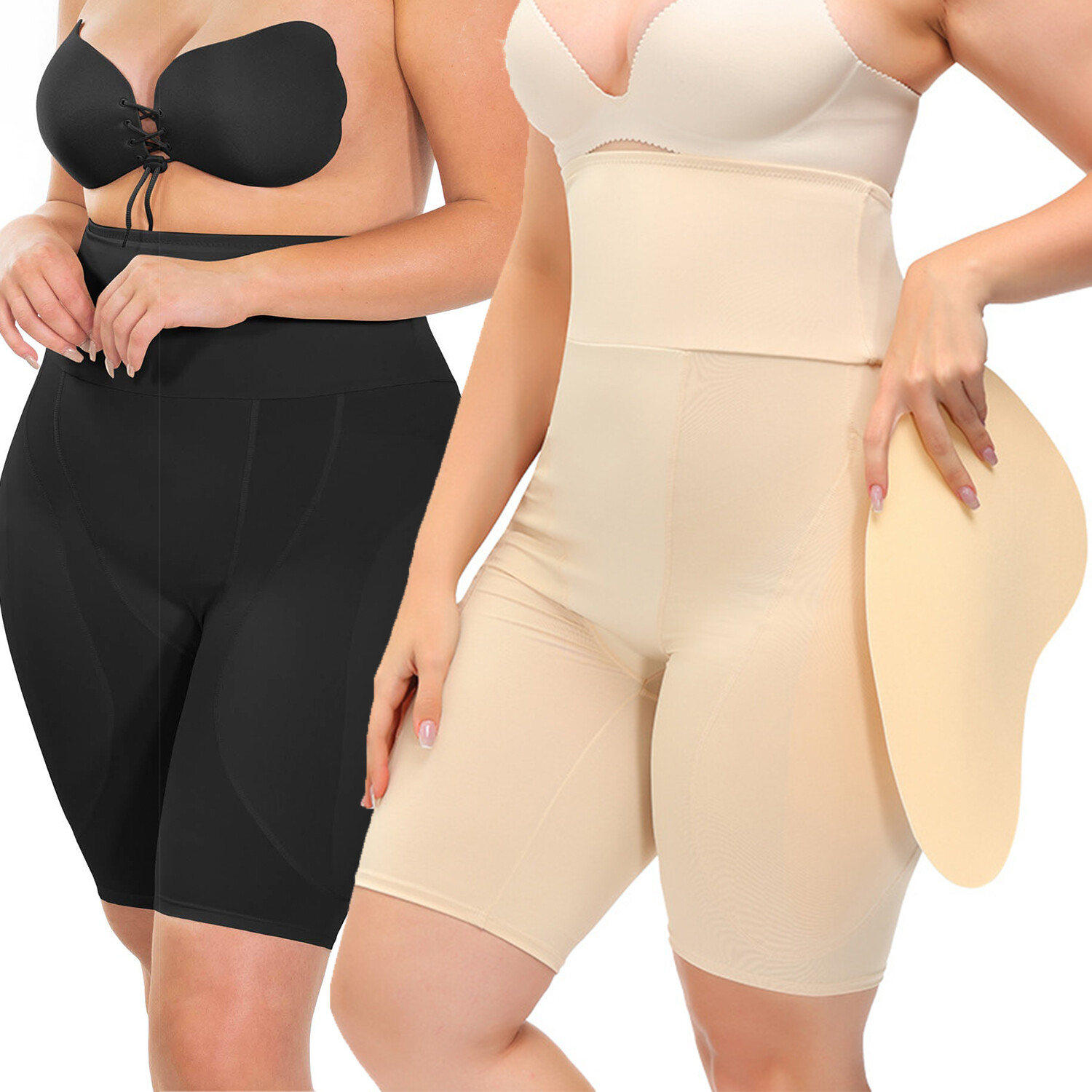 Women Hip Pads Hip Enhancer Shapewear Fake Butt Underwear Crossdressers Shaper