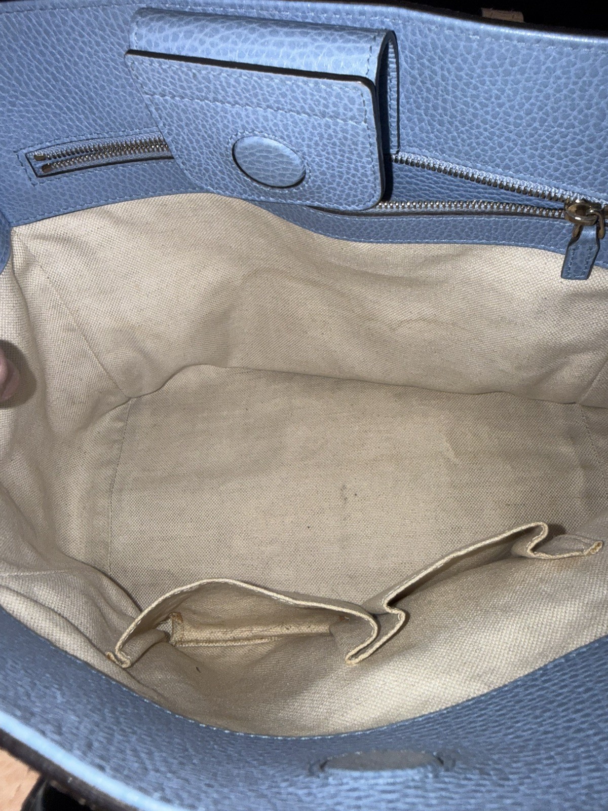 Auth GUCCI Shoulder Hand Tote Bag Leather for Women