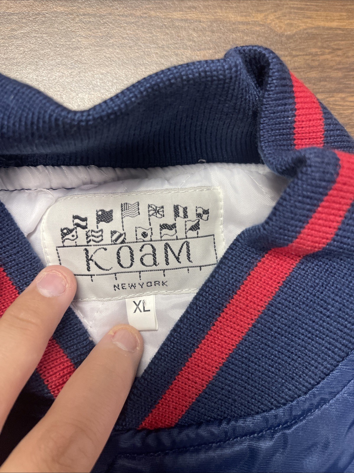 Koam New York Jacket Boricua Salsa American Flag