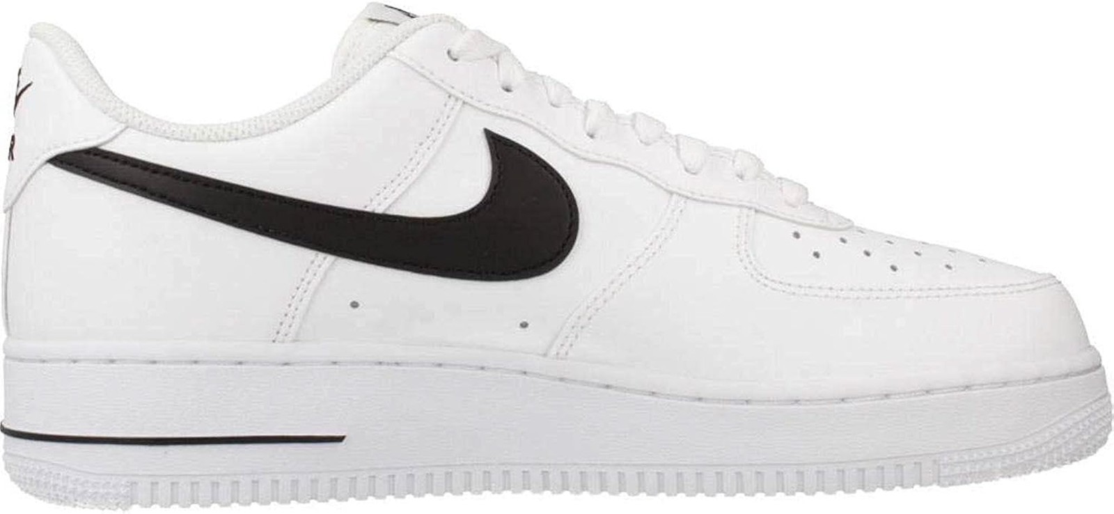 NIKE Men’s Low-Top Sneakers Basketball Shoe, Black White 100, 9.5 – White Black