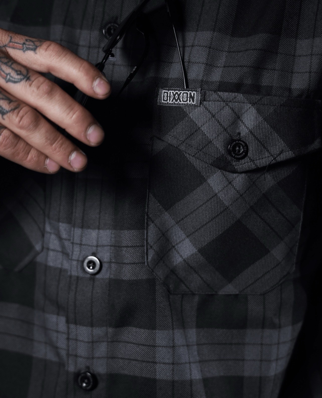 DIXXON FLANNEL “The Shadow” – Flannel Men’s Size XL – In Hand / Ready To Ship
