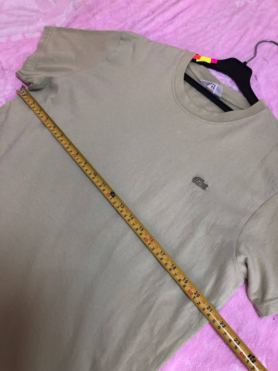 Lacoste T Shirt Short Sleeve Collared Classic XL Crocodile