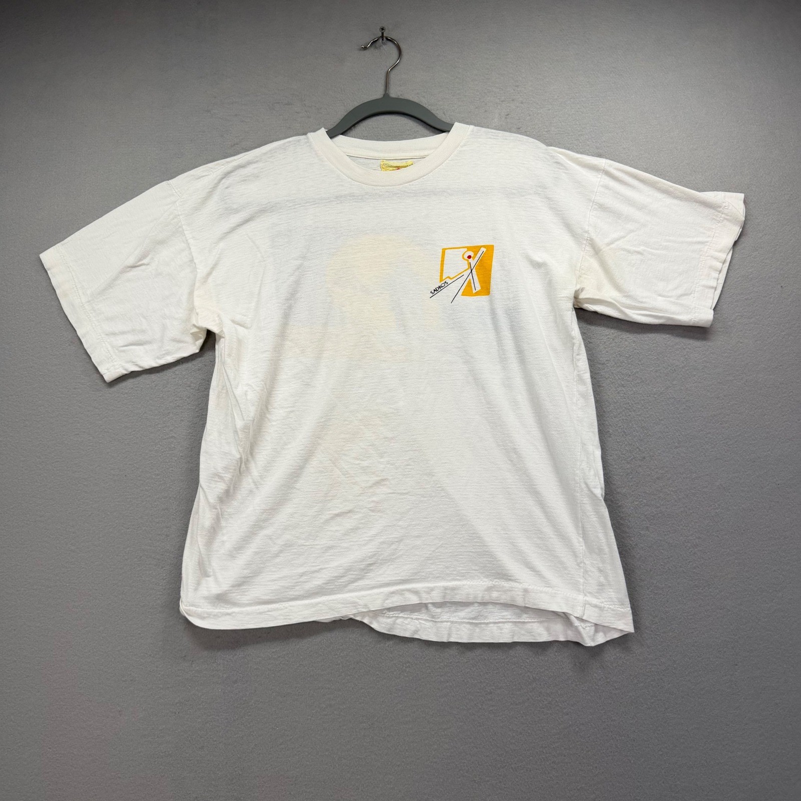 Babylon Shops Sadko’s St Petersburg Russia T-Shirt Mens XL White Vintage 90s Tee