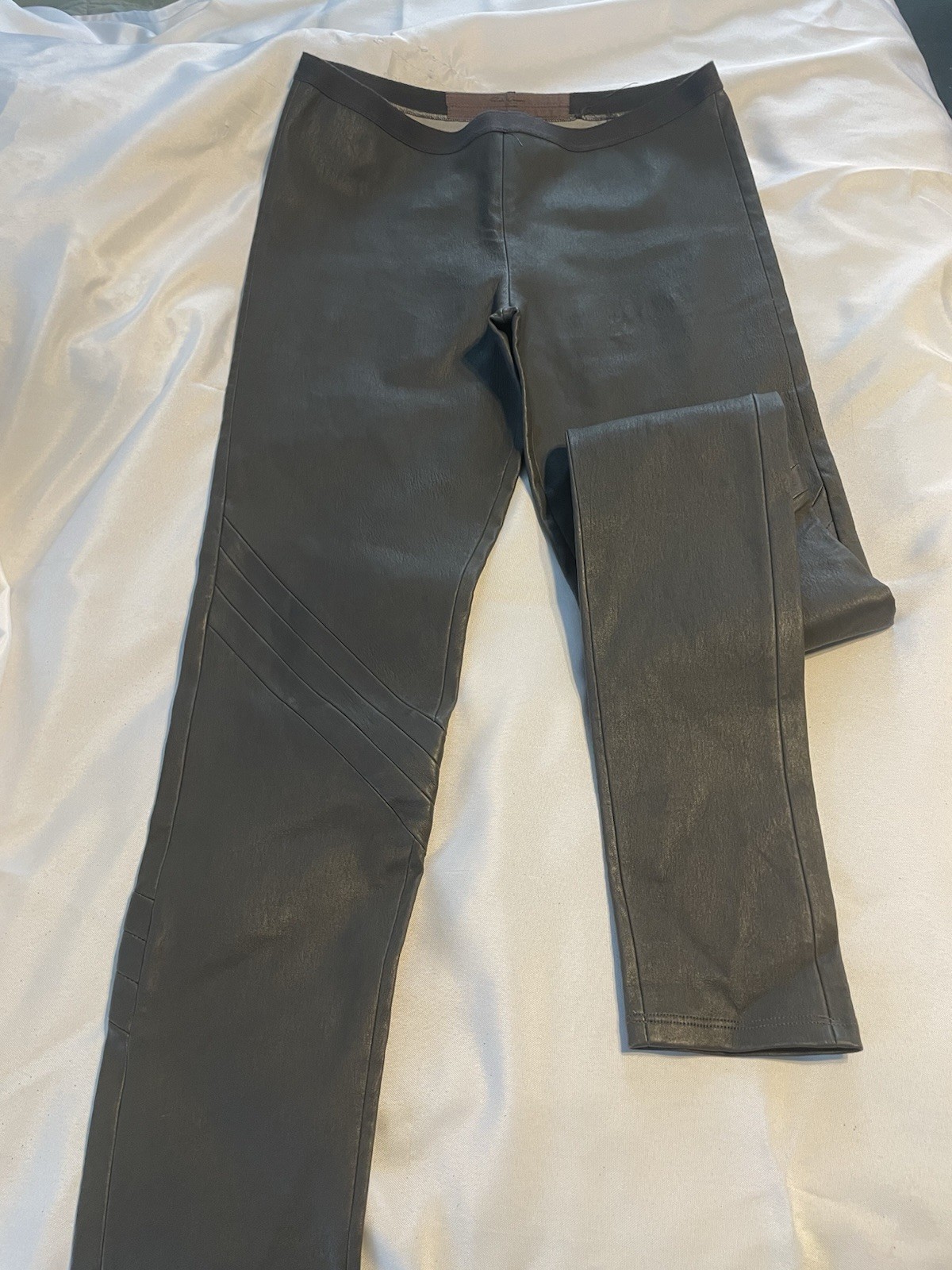 Rick Owens Gray Solid Mid Rise Pull-On Jegging Leggings IT44 US8 32in Waist