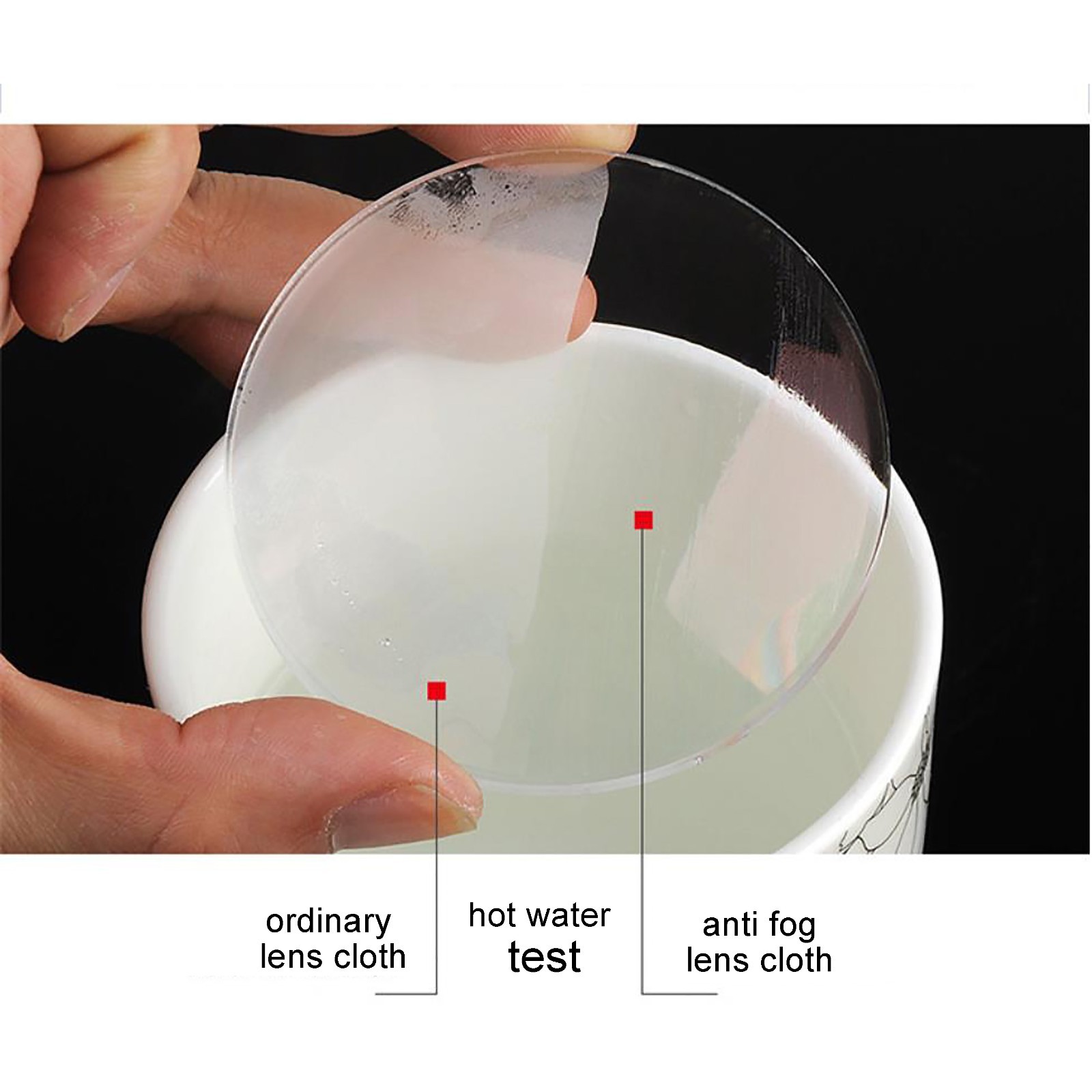 Anti-Fog Lens Cleaning Cloth Multi-Use Reusable Up To 400-600 Times!
