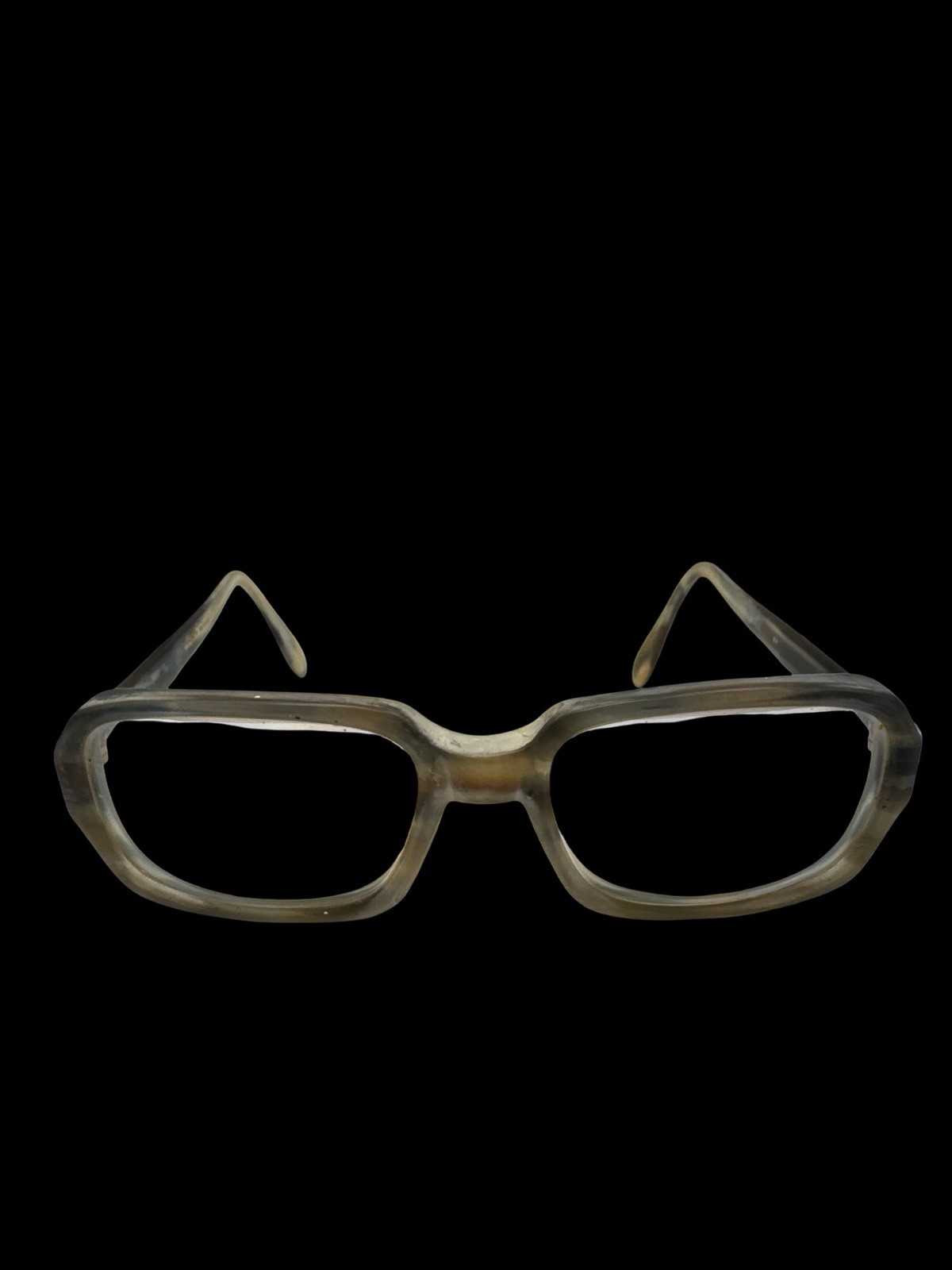 Vintage West Germany Eyeglasses Frames UNIVIS Chunky Rectangular 1960s 70s
