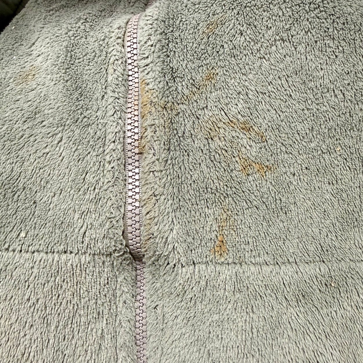 Vintage Army Fleece GI Gen lll in Foliage Green By PolarTec Damaged
