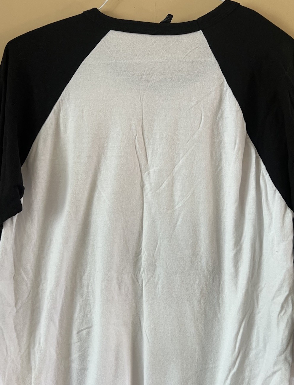 Train Bulletproof Picasso Long sleeve Raglan T-shirt 2000’s Black/white