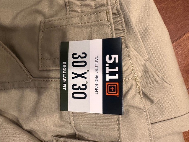 NEW!!!! 5.11 Men’s TACLITE Pro Tactical Pants, Style 74273, W30/L30