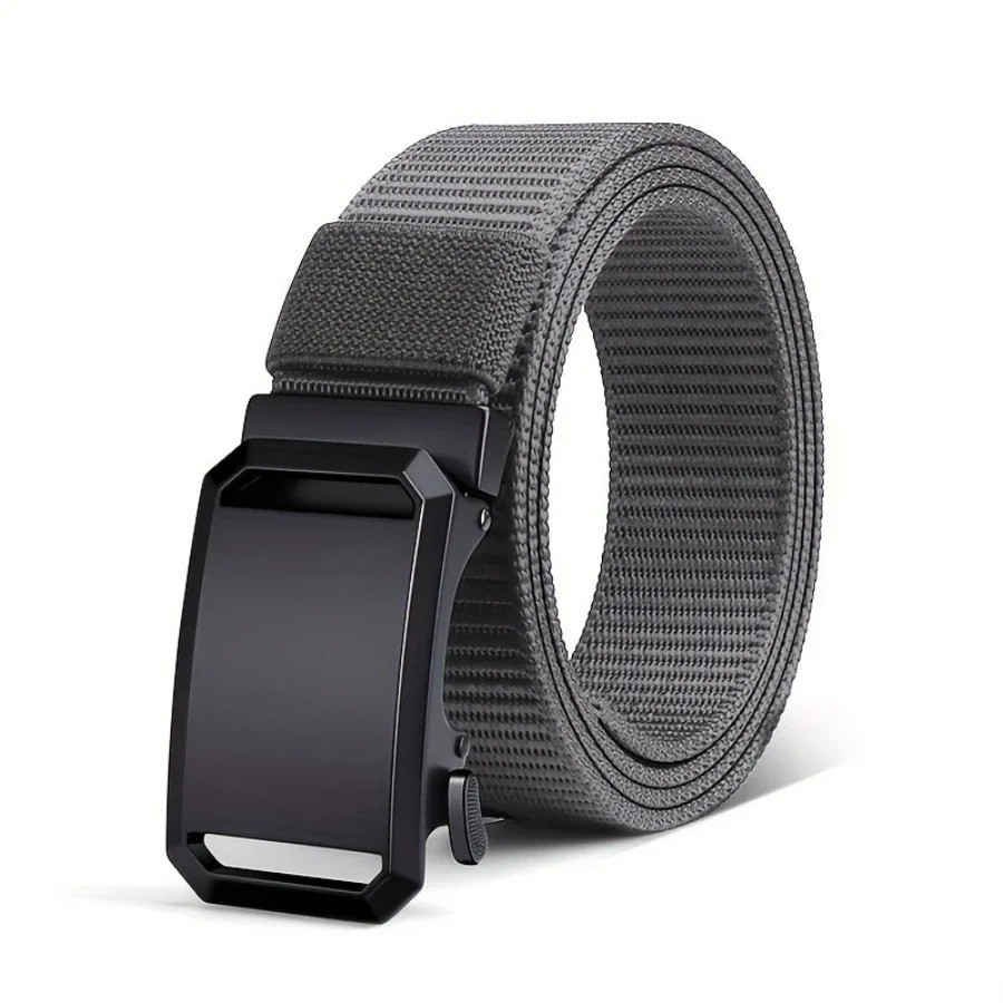 Men’s Stretch Belt Quick Release Belt Magnetic Buckle Elastic Webbing Outdoor