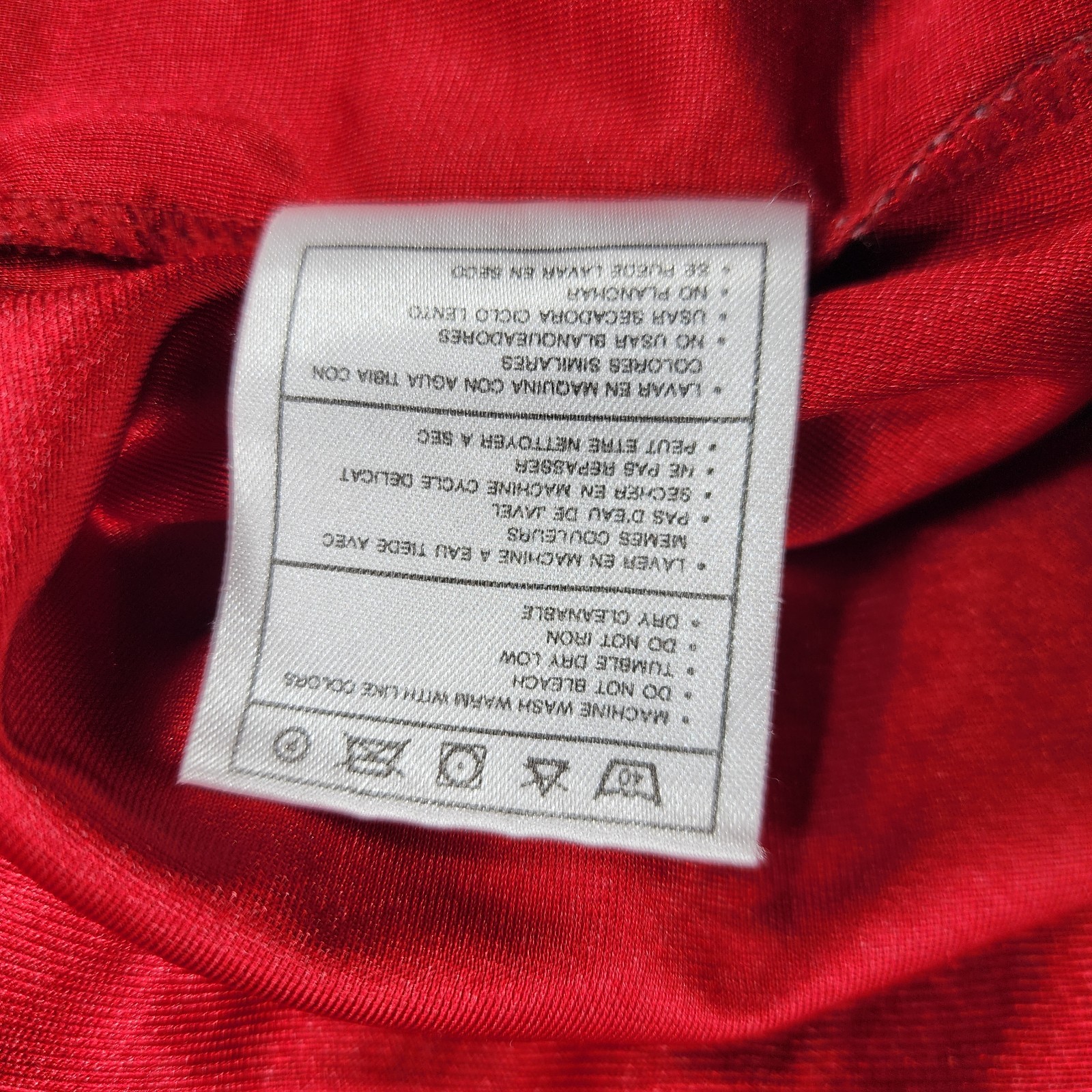 Nike Basketball Jersey Tank Top MENS XXL Satin Silky Shiny Red VINTAGE 90s USA
