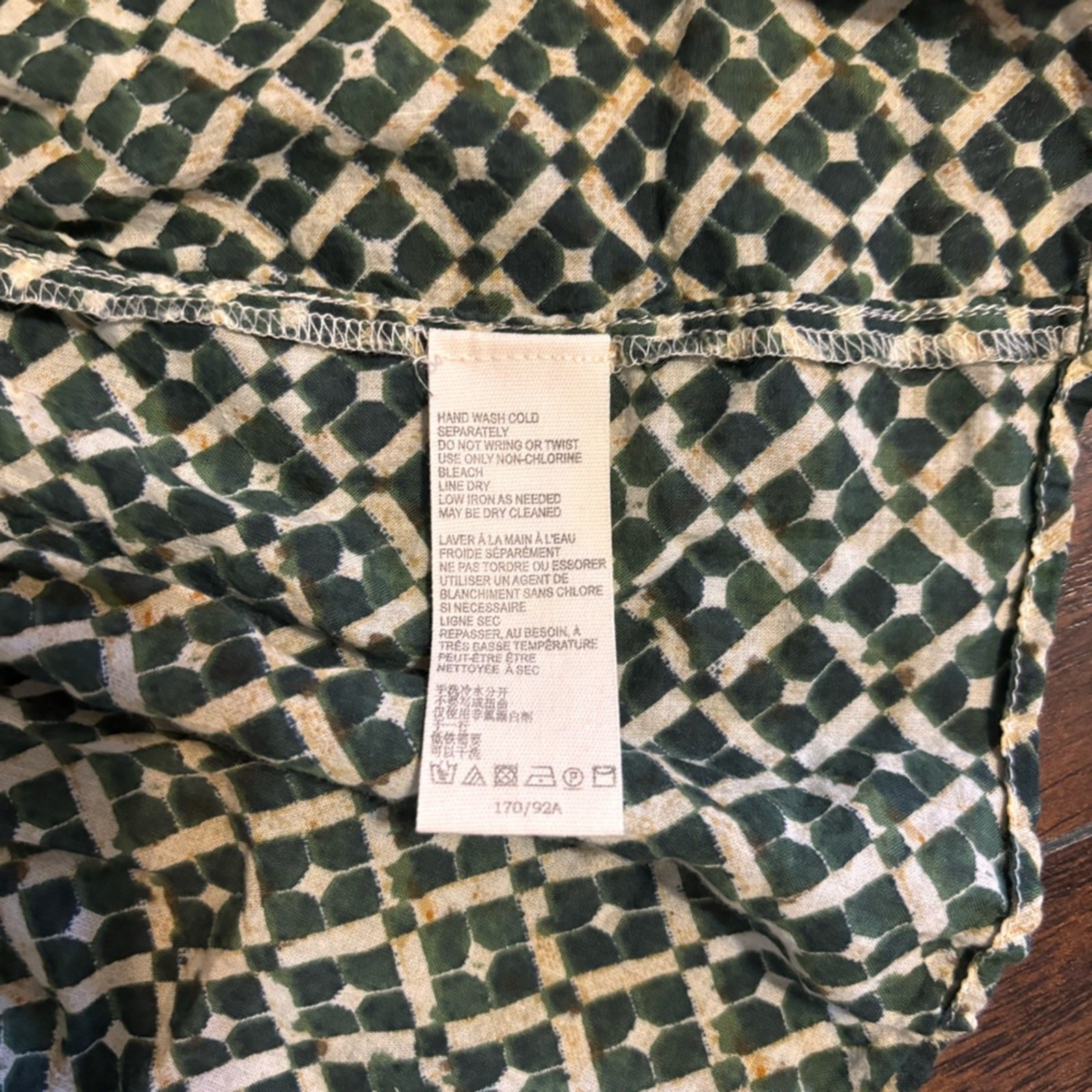 Free People Multi-Print Tiered Cap-Sleeve Tunic in Mustard Multi