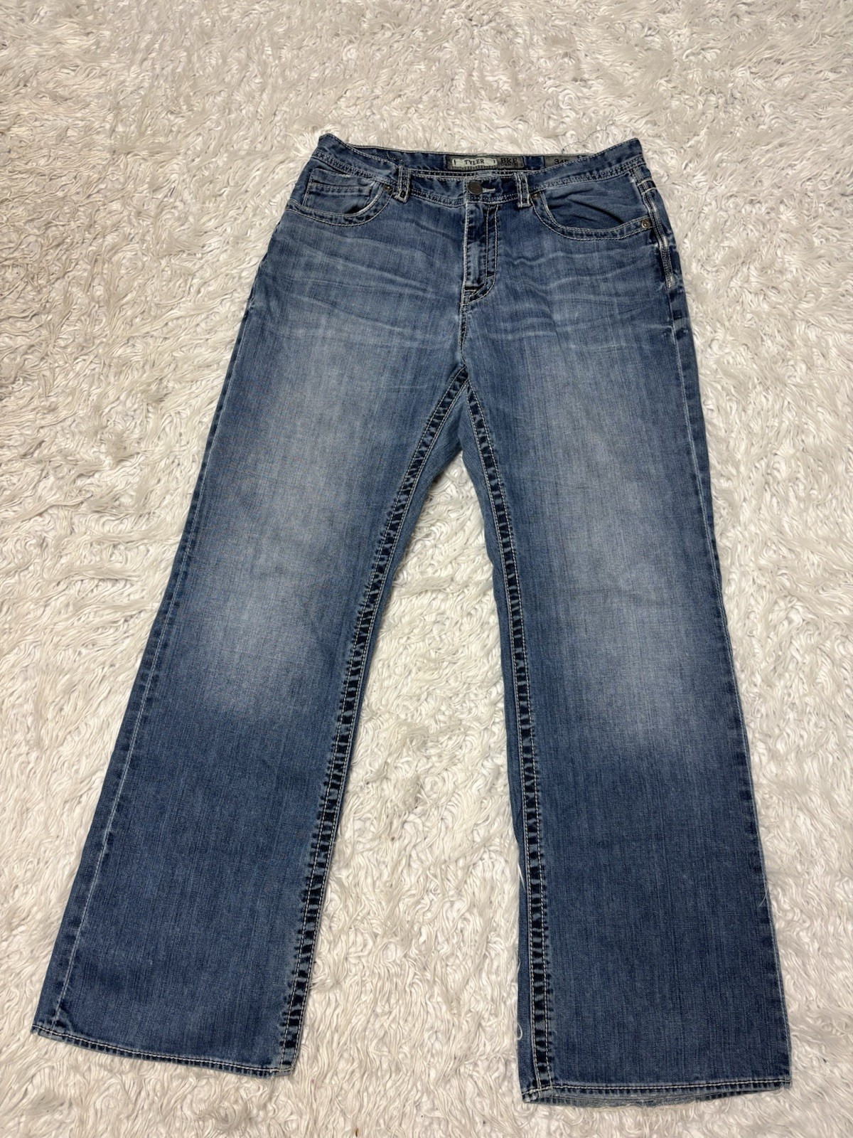 bke tyler straight jeans Men’s Sz 34r Measurements Pics See Last Picture
