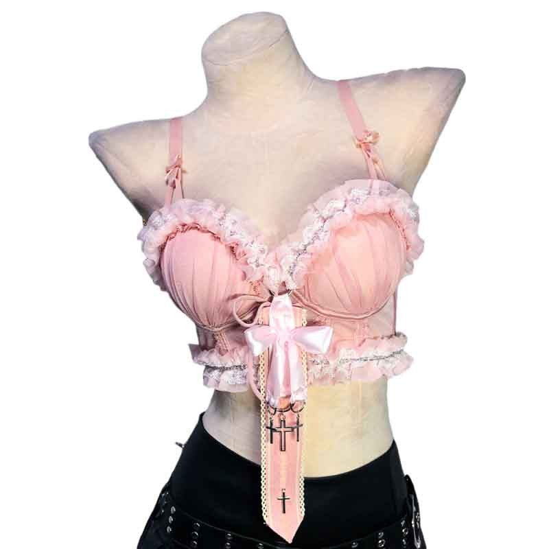 Goth Tops Emo Clothing Grunge Gothic Tank Punk Rock Clothes Vkei Y2K