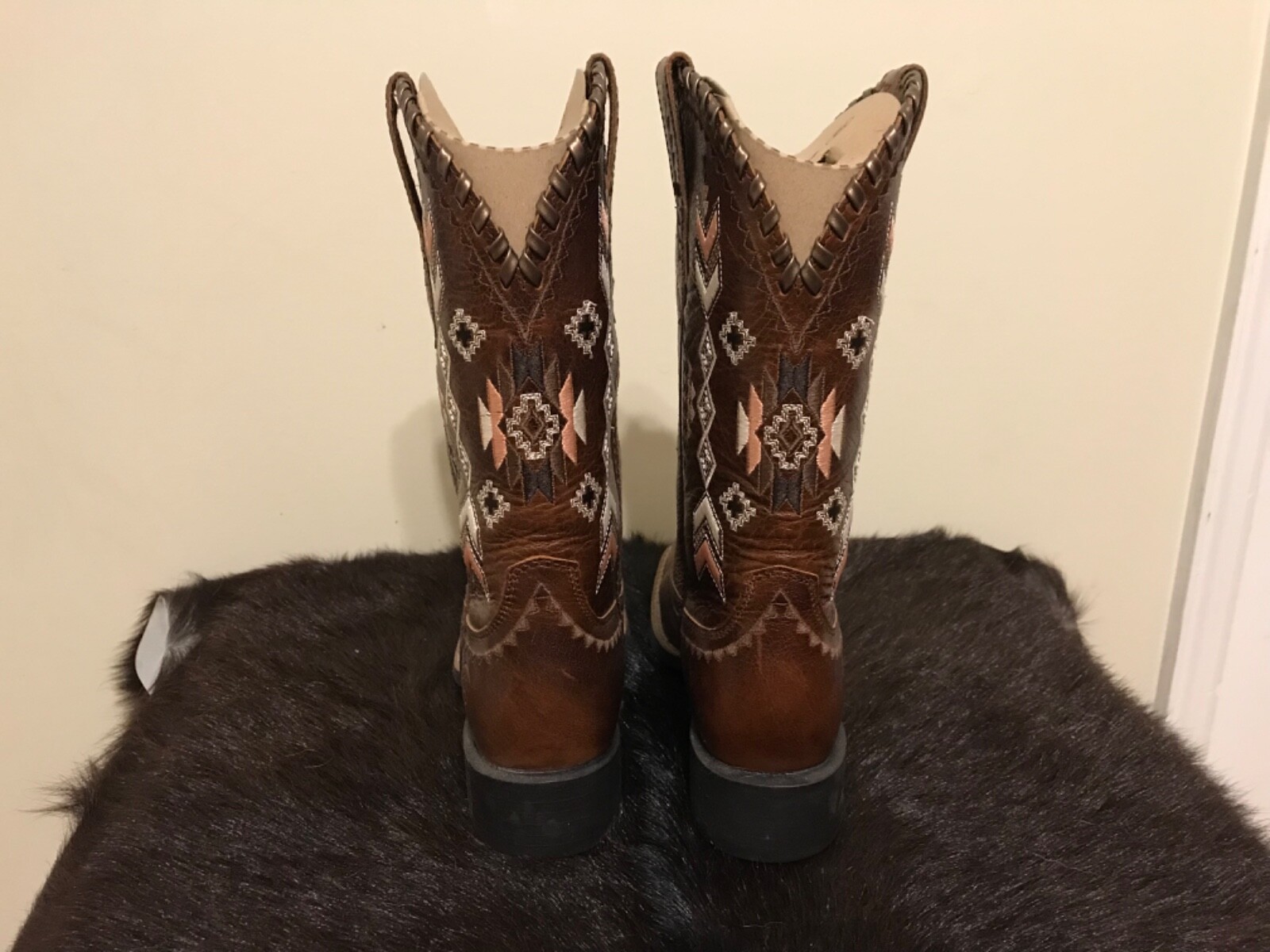 Ariat Ladies Round Up Skyler Canyon Tan Boots 10038327