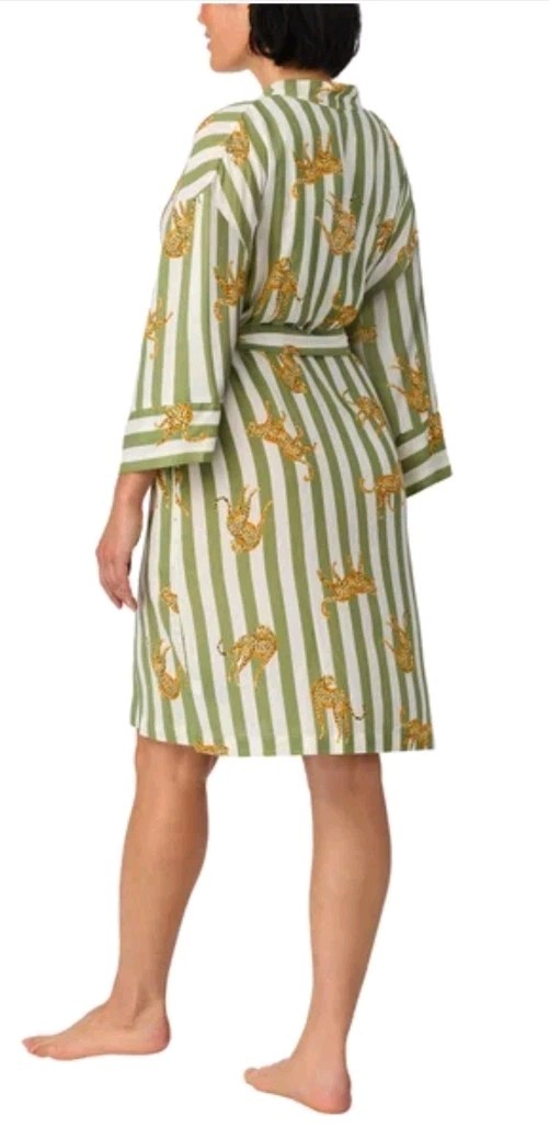 ROOM SERVICE LADIES’ WOVEN ROBE WITH POCKETS