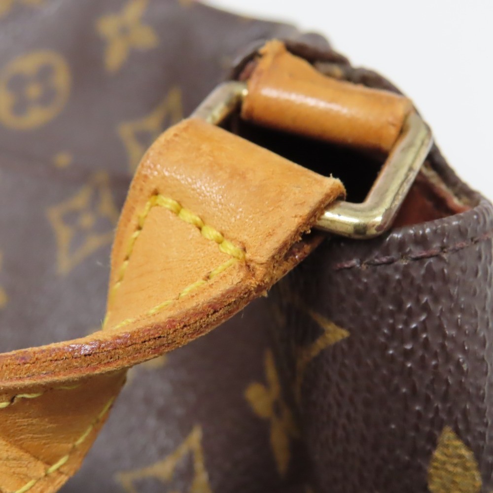 LOUIS VUITTON Monogram Musette Salsa Short Vintage Shoulder Bag Brown 103328