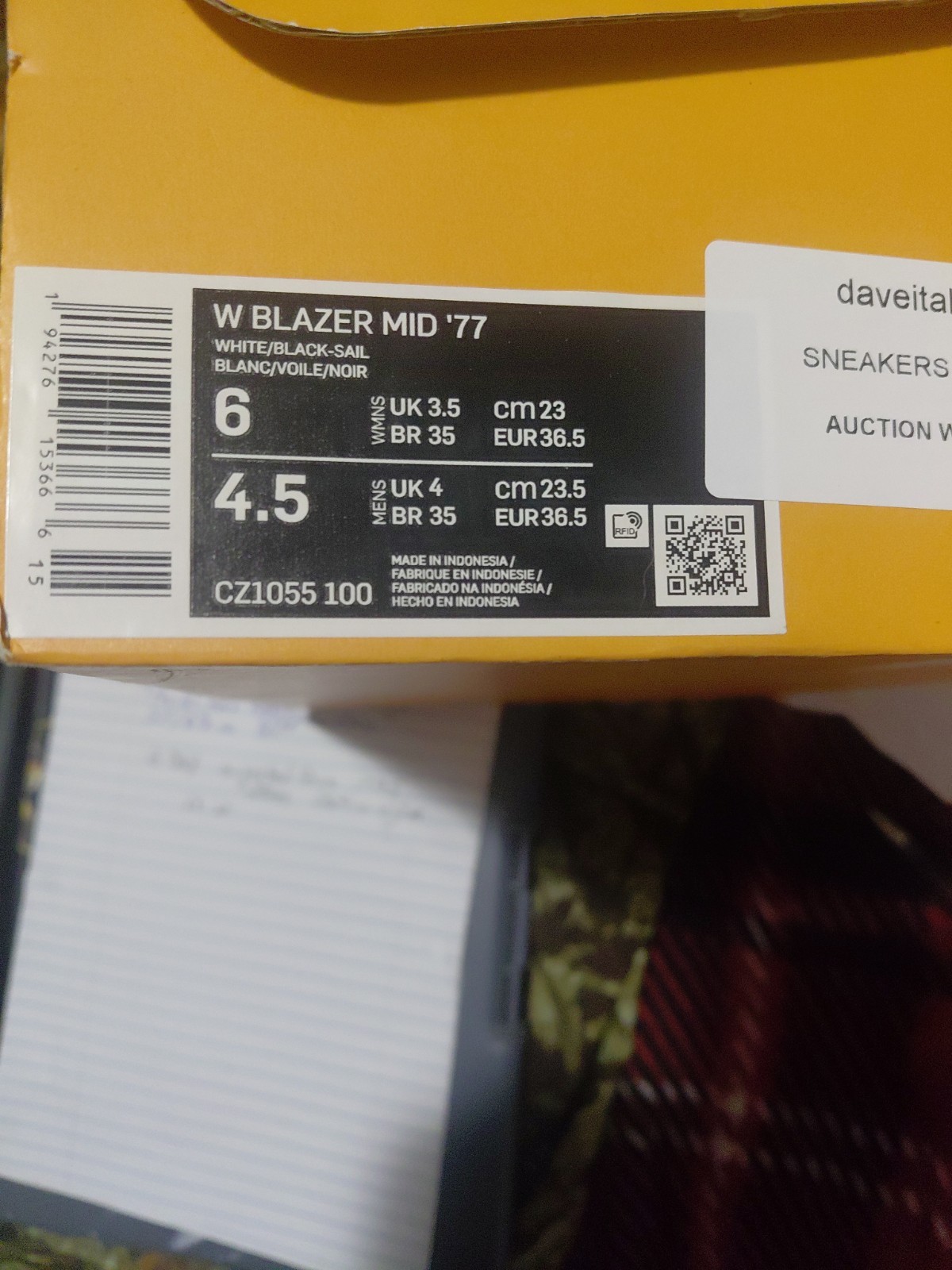 W BLAZER MID ’77 VNTG ” READY TO SHIP