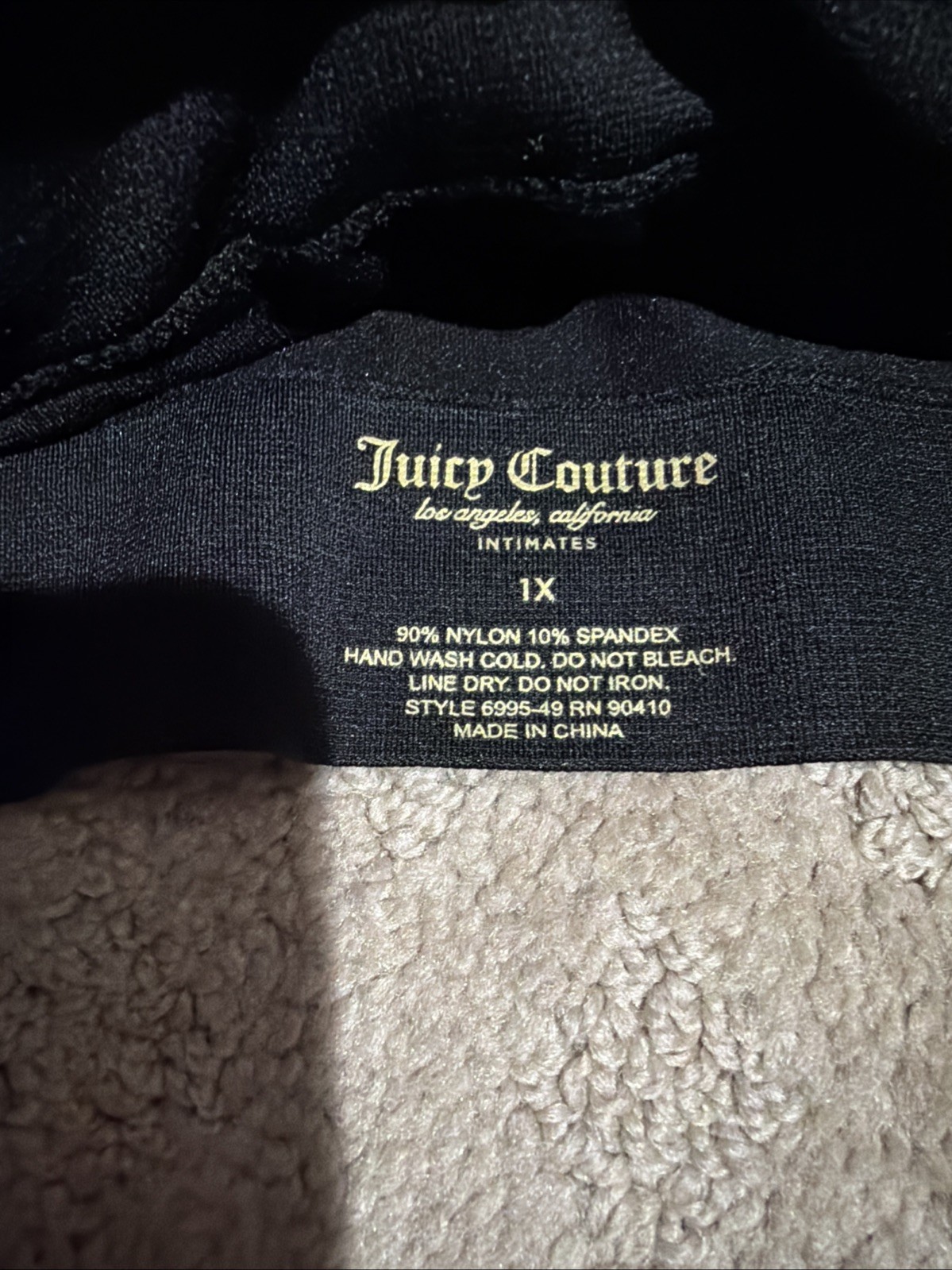 Juicy Couture Intimates 3pk Rhinestone Bra/Bralette Set. Sz 1X. NWT!