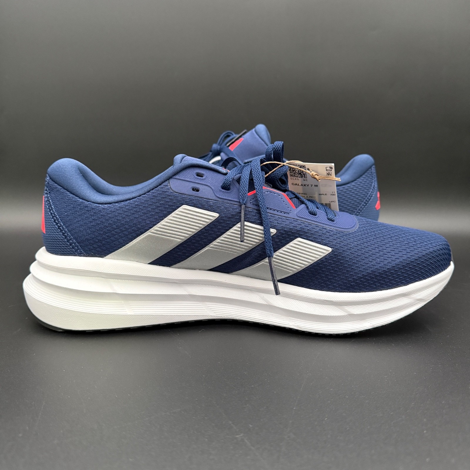 Adidas Men’s Galaxy 7 Athletic Running Shoes BLUE NEW JR4944
