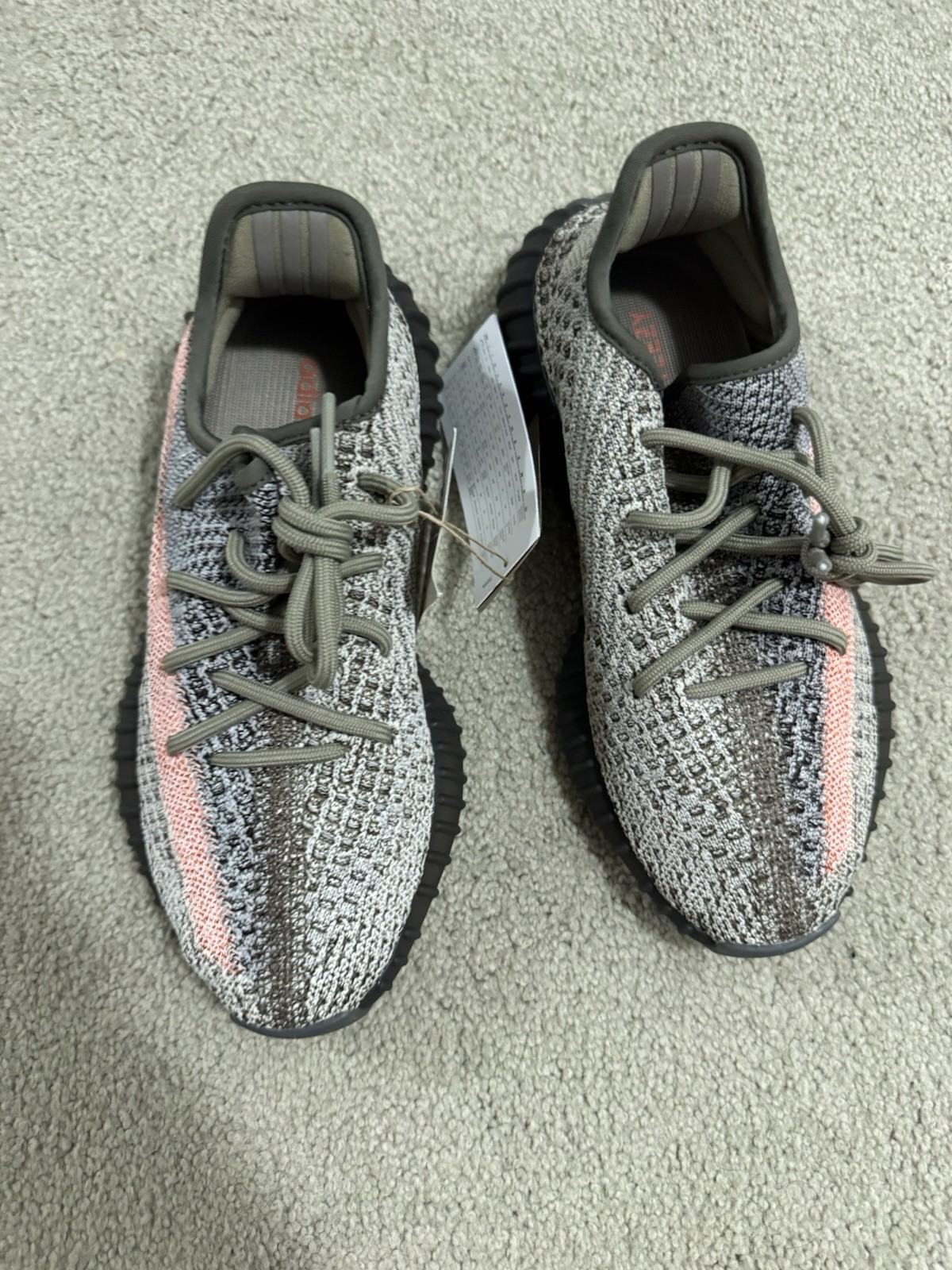 adidas Yeezy Boost 350 V2 Size 5 Ash Stone