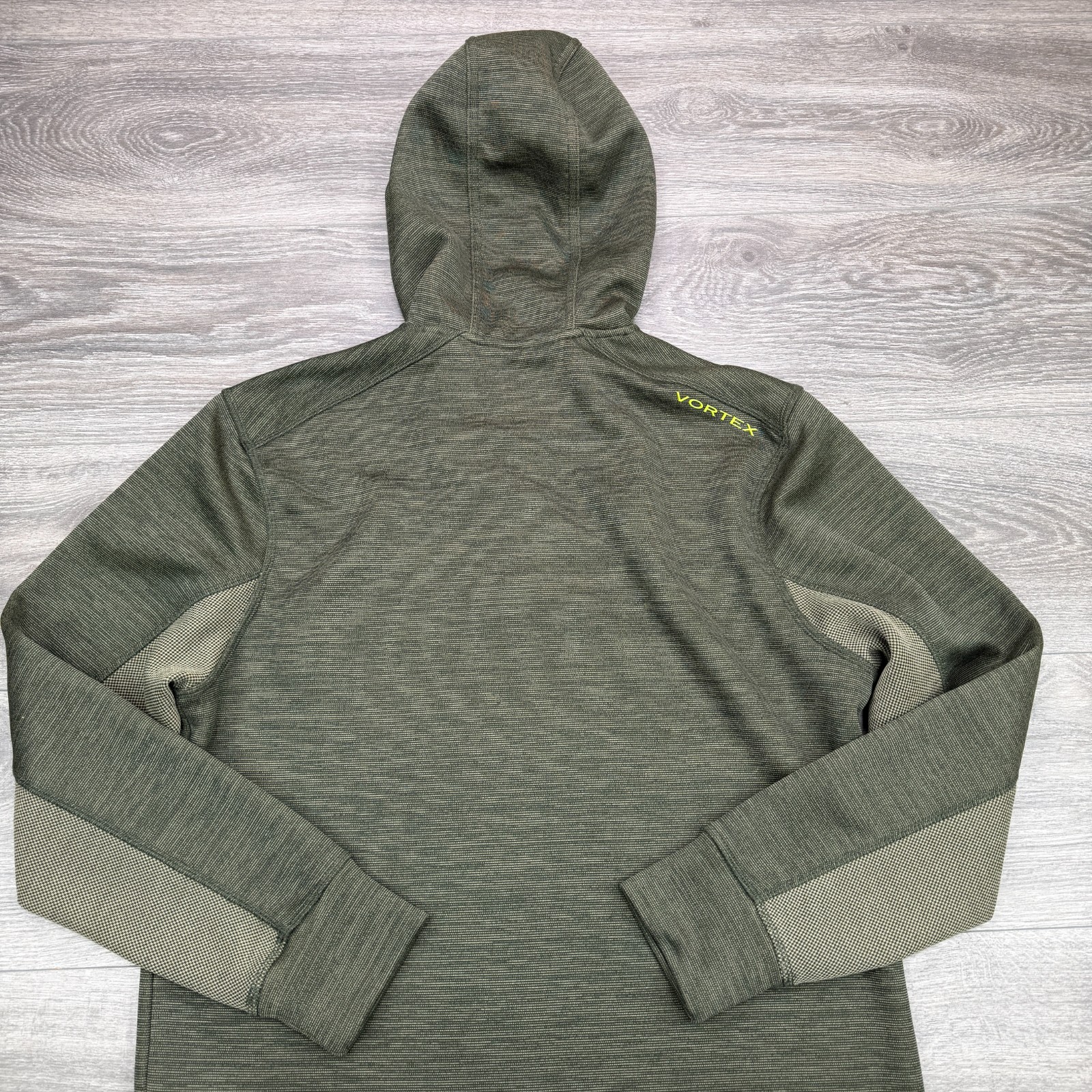 Vortex Optics Hoodie Mens Medium Olive Military Pullover Sweatshirt 1/4 Zip