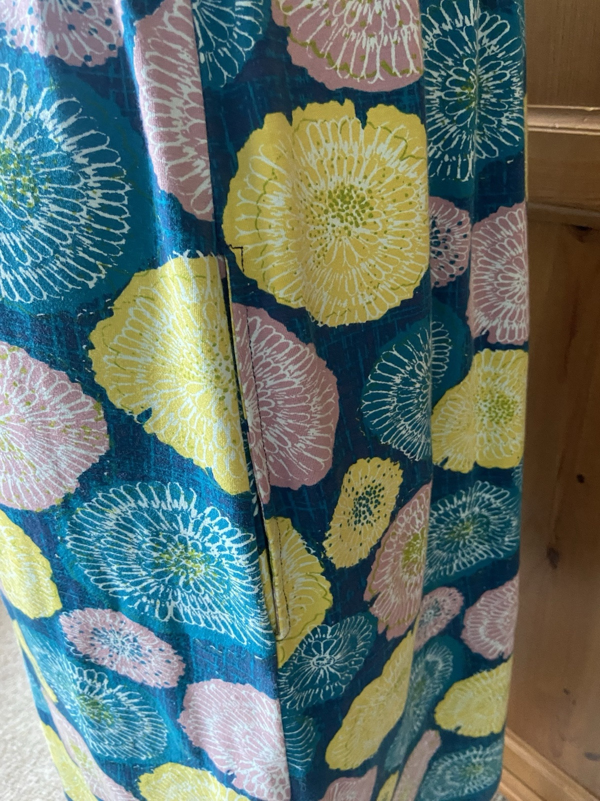 Mistral Floral Dress | Blue Pink Yellow | Long Sleeve | Stretchy BNWOT Size 14
